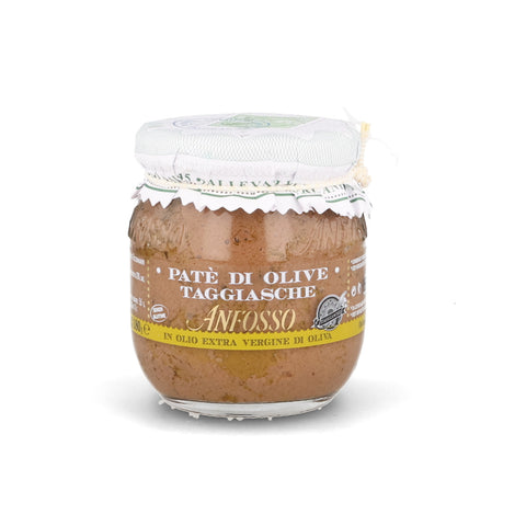 Olio Anfosso Black Taggiasca Olive Paste, 185g