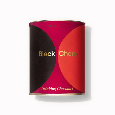 Ocelot Black Cherry Drinking Chocolate, 200g