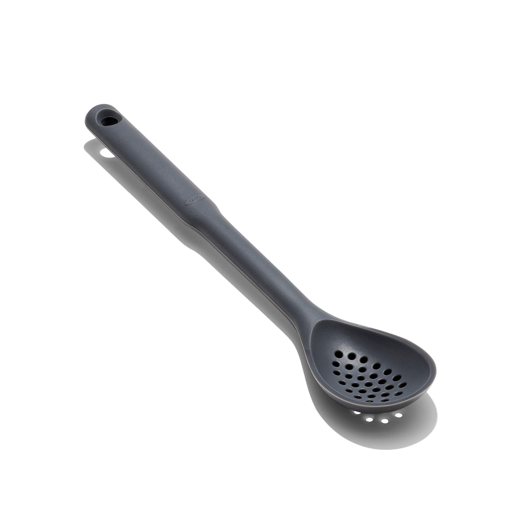 Oxo Grey Slotted Silicone Spoon