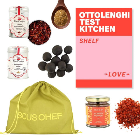 Ottolenghi Test Kitchen Cookbook & Ingredients Set
