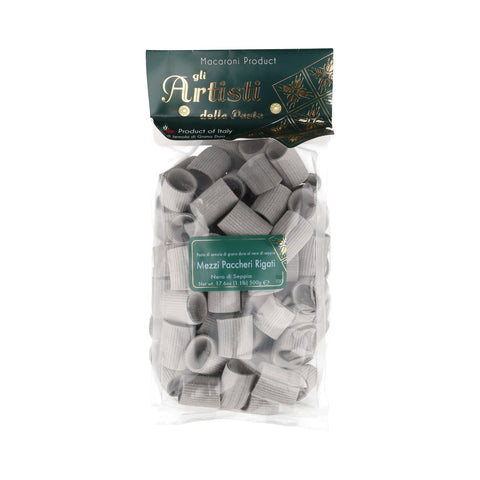 Fabbrica della Pasta IGP Squid Ink Paccheri, 500g