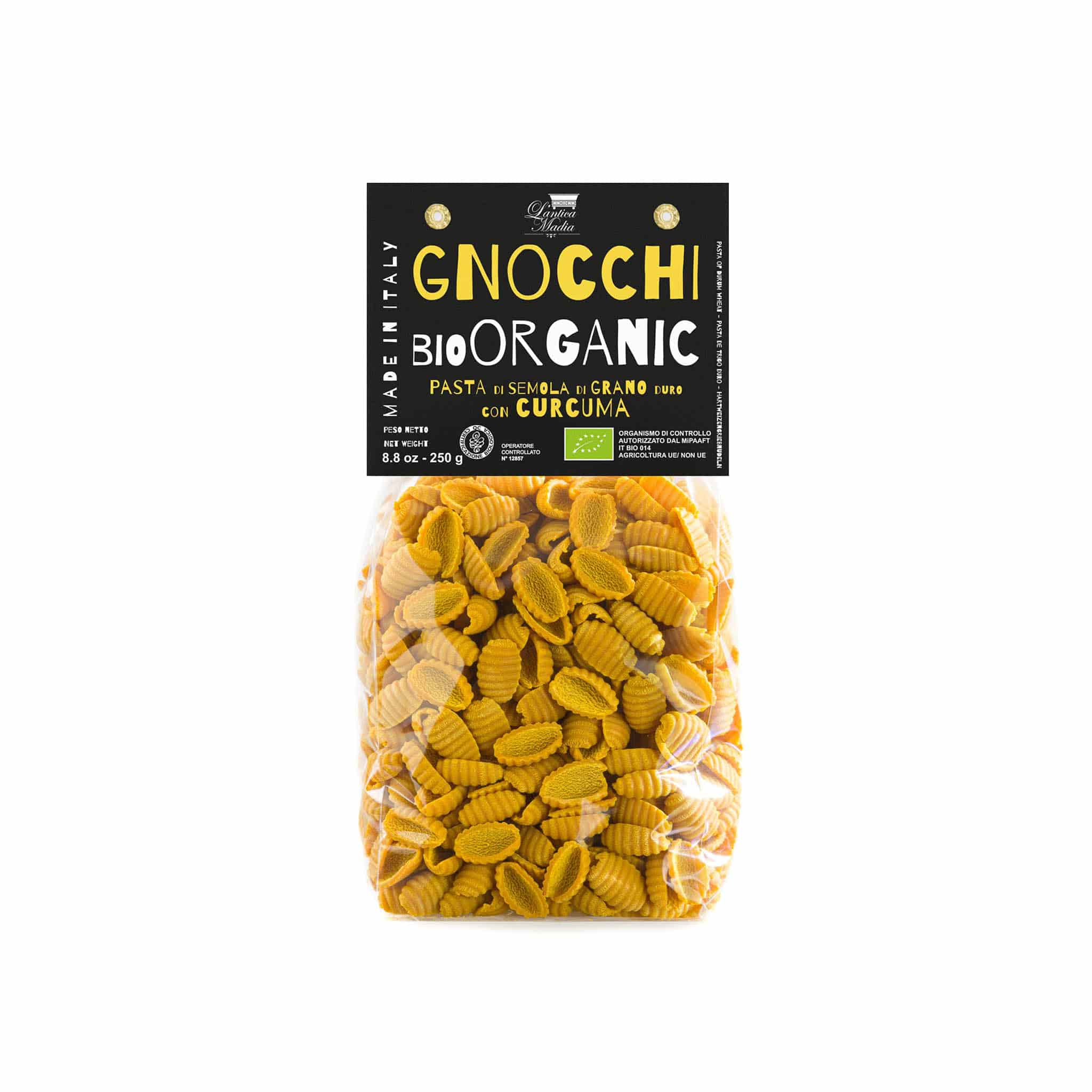 Pasta L'Antica Organic Gnocchi Pasta with Turmeric, 250g