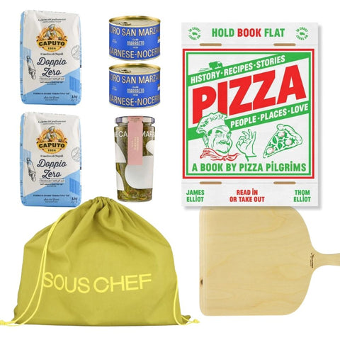Pizza Pilgrims Cookbook and Ingredients Set