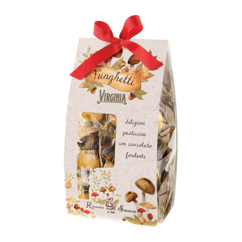 Amaretti Virginia Chocolate Covered Mini Shortbread Biscuits, 200g