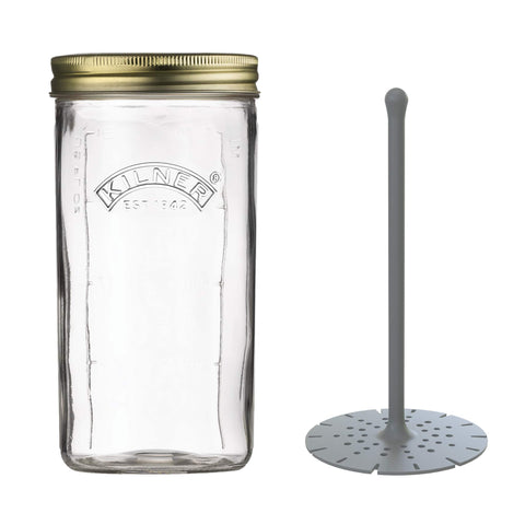Kilner Pickle Jar with Lifter, 1 Litre