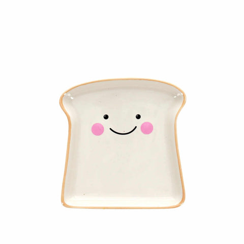 Ceramic Toast Trinket Dish