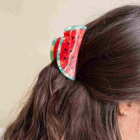 Watermelon Hair Claw Clip
