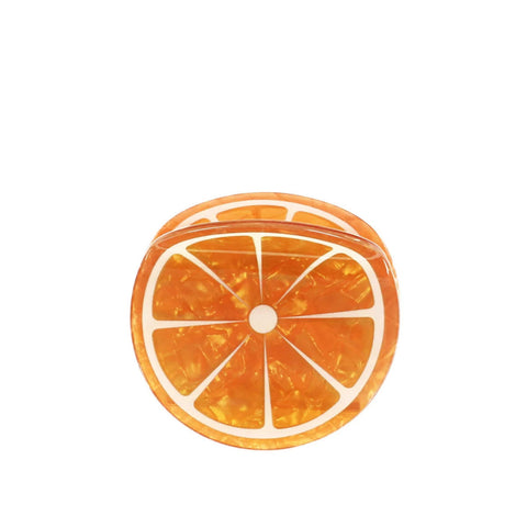 Orange Hair Claw Clip