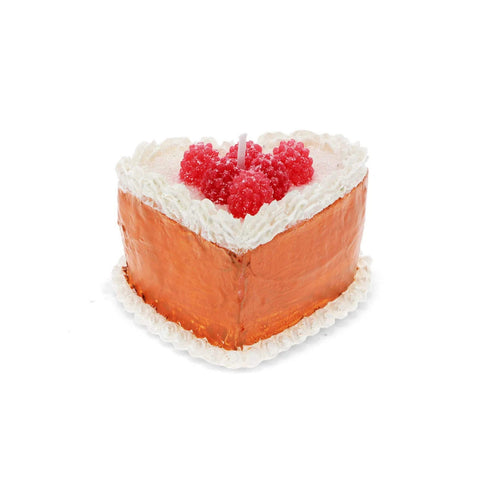 Heart Cake Sweet Treat Candle