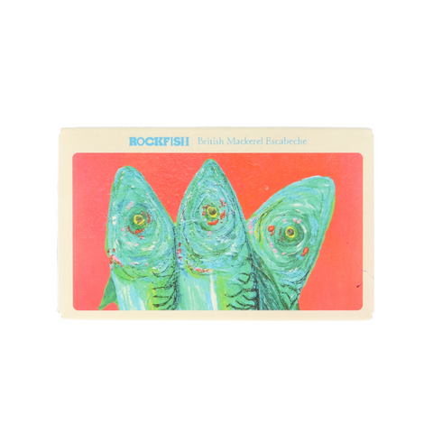 Rockfish Tinned British Mackerel Escabeche, 80g