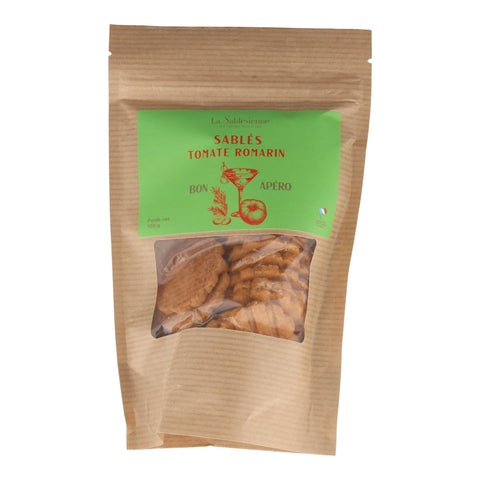 La Sablesienne Savoury Tomato & Rosemary Biscuits, 105g