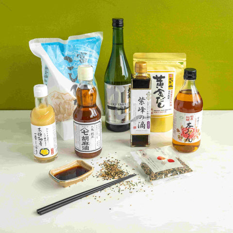 Japanese Premium Store Cupboard Ingredients Set