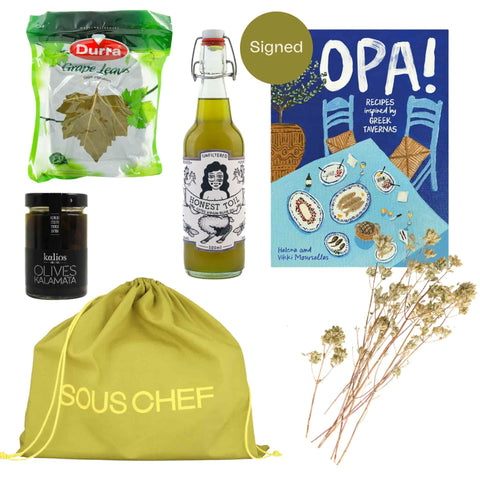 Opa! Signed Cookbook & Ingredients Set