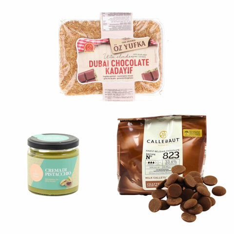 Sous Chef Dubai Chocolate Making Ingredients Set