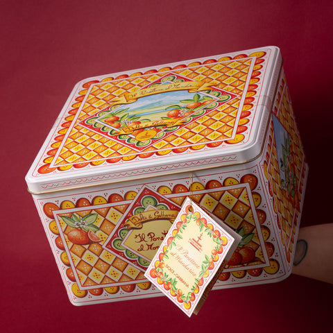 Fiasconaro x Dolce & Gabbana Mandarin Panettone in Tin, 1kg