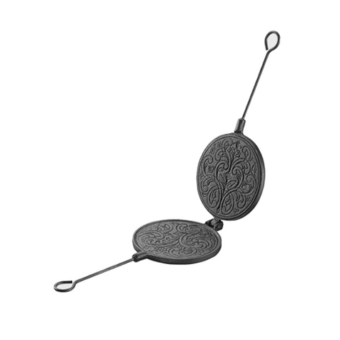 Skeppshult Cast Iron Wafer Iron, 15cm