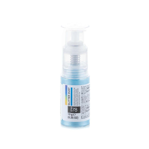 Silikomart Light Blue Glitter Dust Spray, 10g