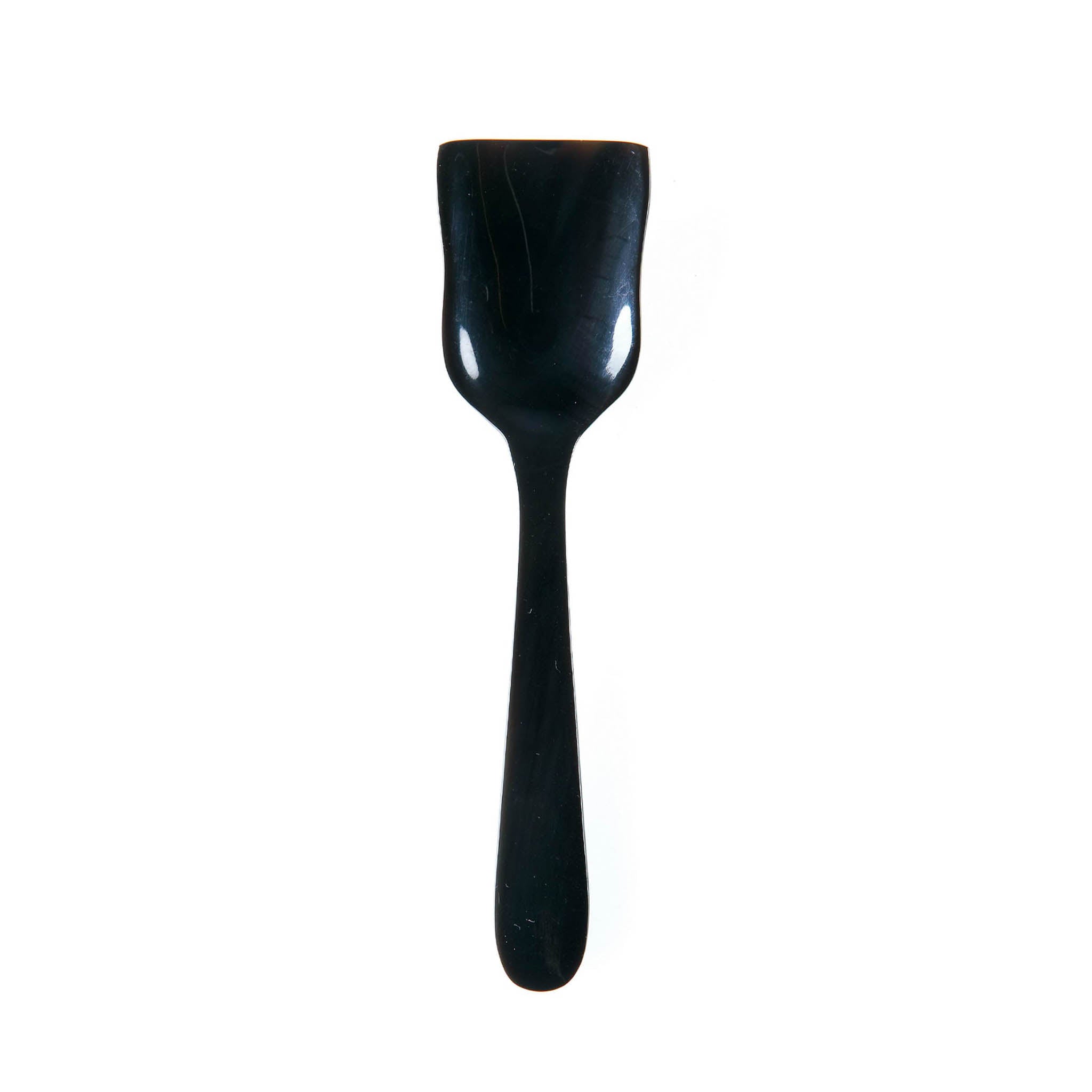 Sarah Petherick Caviar Spoon, Black Horn