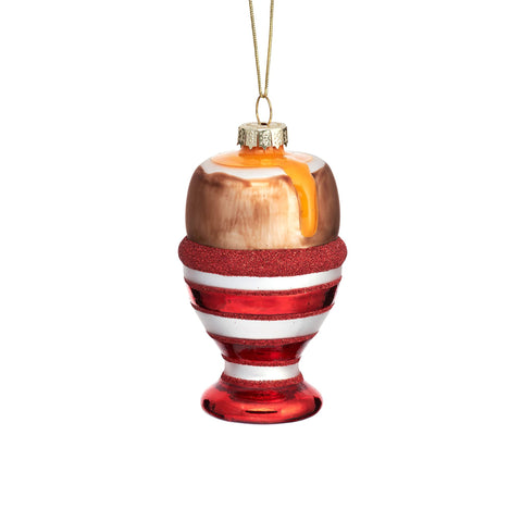 Runny Egg Bauble Tree Decoration