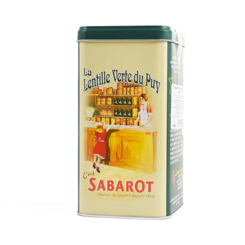 Sabarot PDO Puy Lentils in Metal Tin, 500g