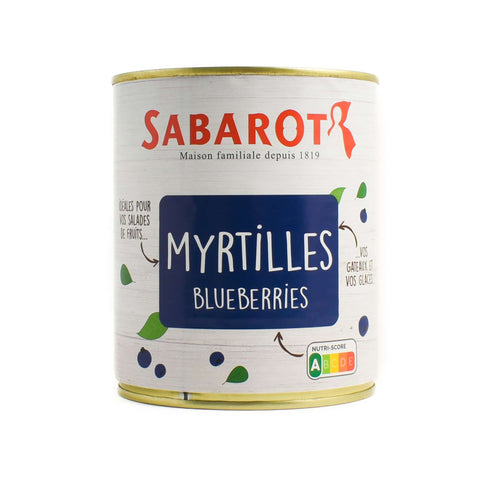 Sabarot Myrtilles (Blueberries), 310g