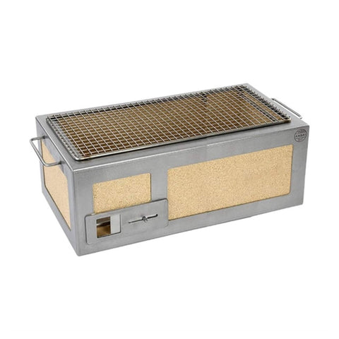 Medium Wide Kasai Konro Grill with Stainless Steel Frame V2