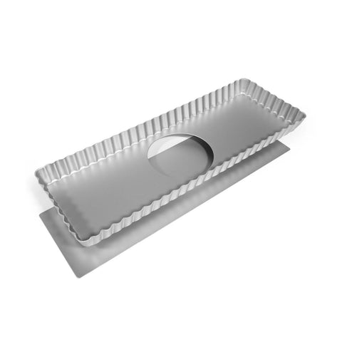 Silverwood Bakeware Silver Anodised Tarte Maison with Loose Base, 14x5in