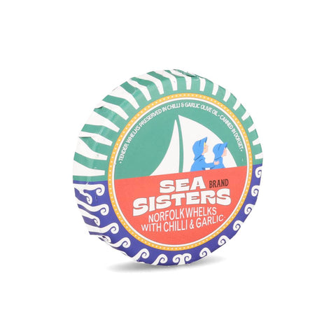 Sea Sisters Limited Edition Norfolk Whelks with Chilli & Garlic, 100g