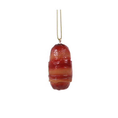 Pig in Blanket Resin Bauble Tree Decoration, 5cm