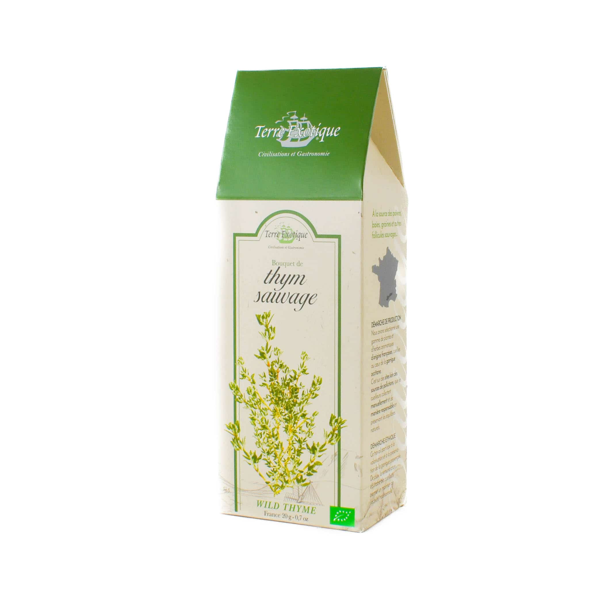 Terre Exotique Organic Thyme Bouquet, 20g