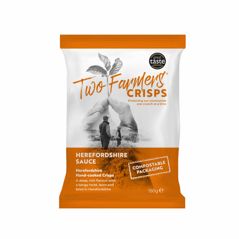 Two Farmers Herefordshire Sauce Potato Crisps, 150g