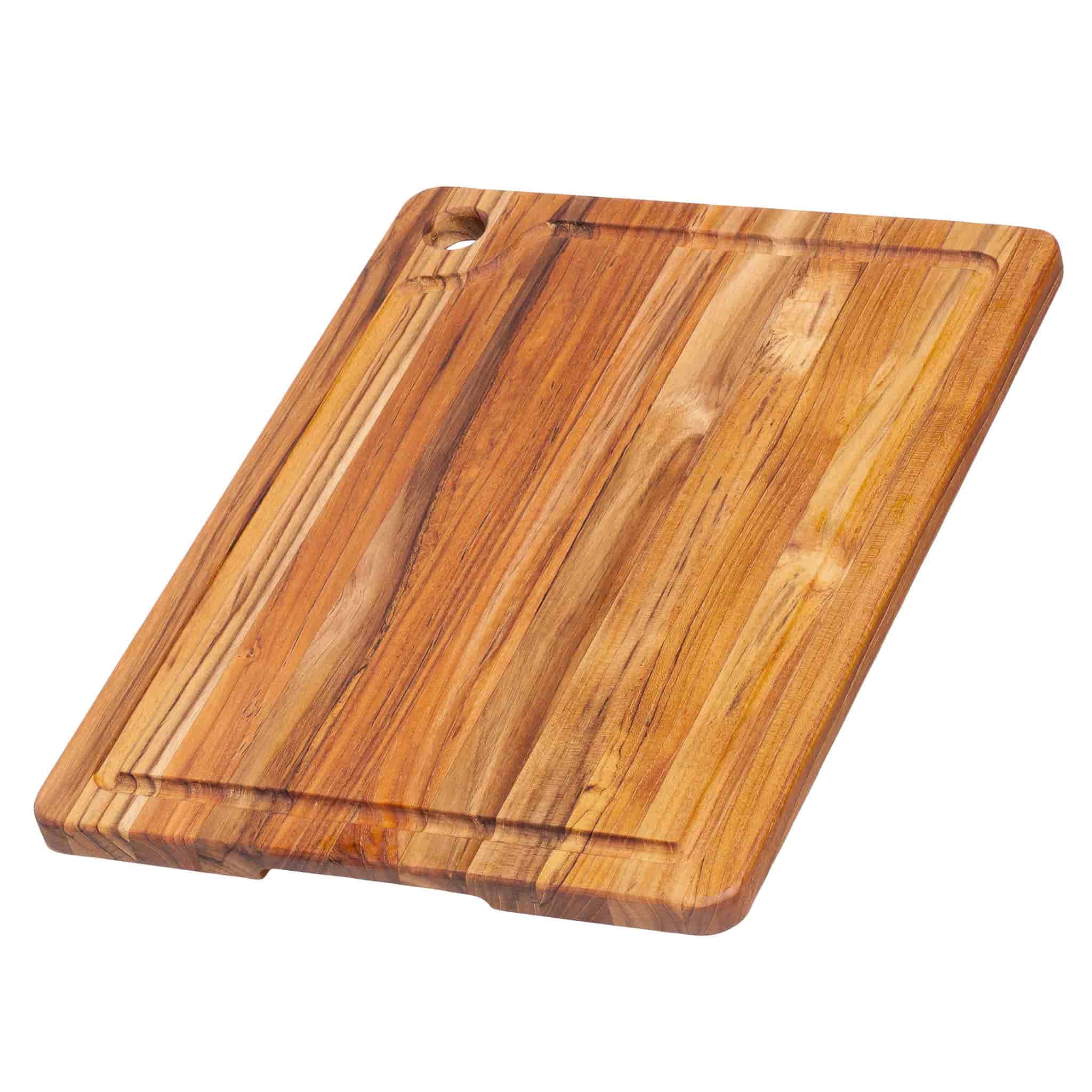 Teakhaus Rectangle Marine Cutting Board With Juice Canal, Medium