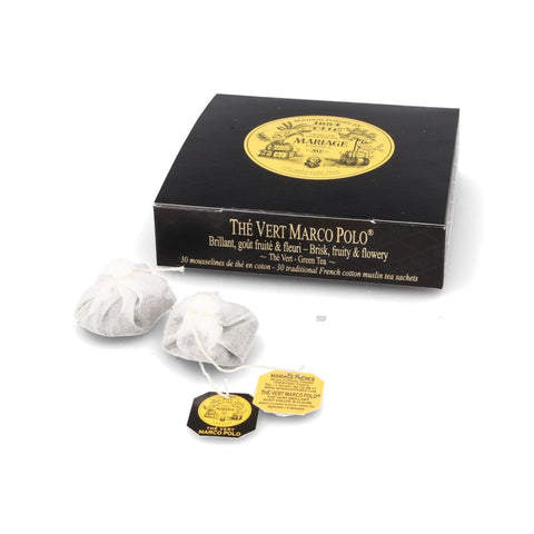 Mariage Freres Vert Marco Polo Green Tea Bags, 75g