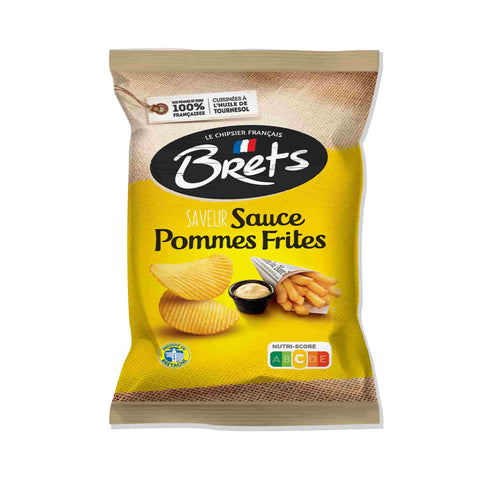 Bret's Pommes Frites Sauce Crisps, 125g