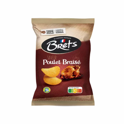 Bret's Braised Chicken Crisps, 125g