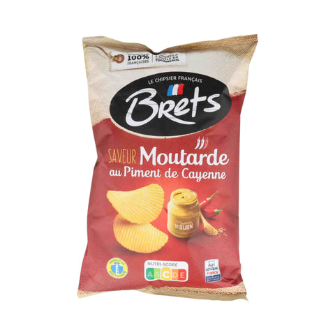 Bret's Mustard & Cayenne Pepper Crisps, 125g