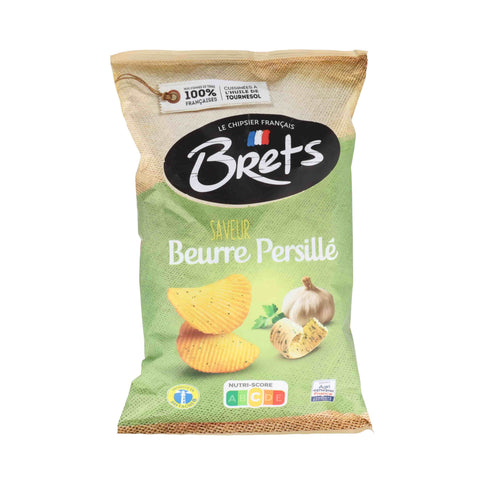 Bret's Garlic & Parsley Butter Crisps, 125g