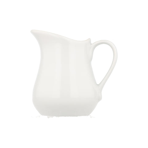 White Porcelain Narrow Milk Jug, 350ml