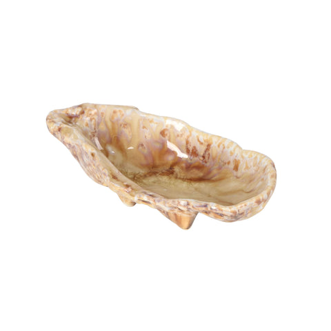 Oyster Shaped Serving Bowl, 13x7cm