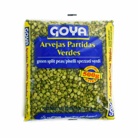 Goya Green Split Peas, 500g