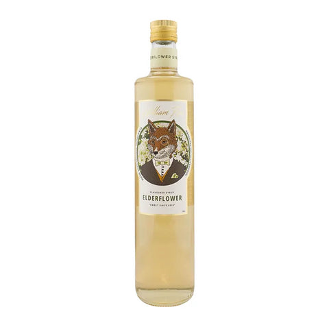 William Fox Premium Elderflower Syrup, 750ml