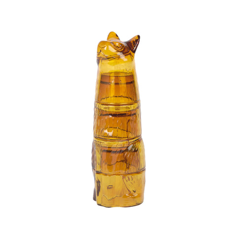 Set of 4 Ginger Cat Stackable Water Glasses, 230ml