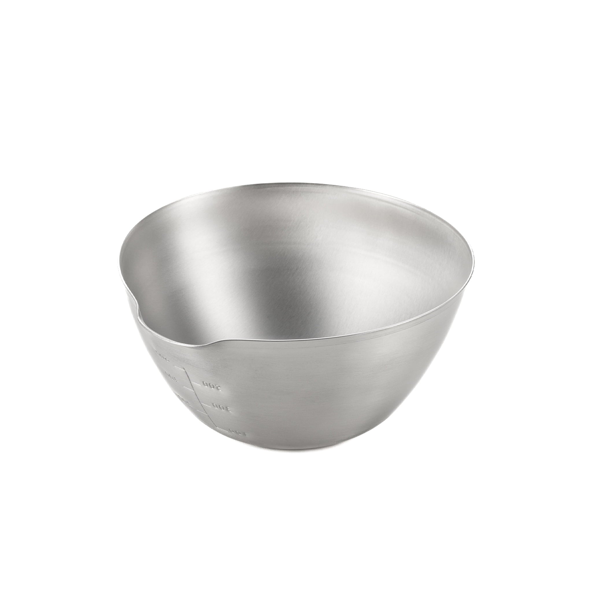 Japanese Stainless Steel Mixing Bowl with Pouring Spout