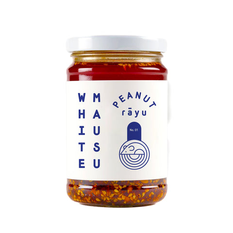 White Mausu Extra Hot Peanut Rayu, 240g