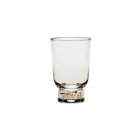 Serax Feast by Ottolenghi Gold Striped Water Glass, 330ml