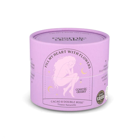 Cosmic Dealer Intuition Cocoa & Double Rose Infusion Loose Leaf Tea, 90g