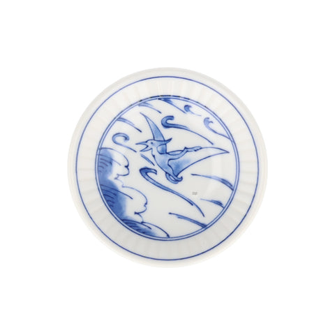 Flying Dinosaur Japanese Small Plate, 9cm