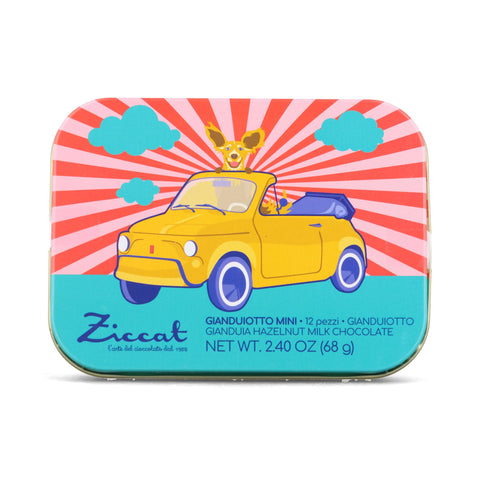 Ziccat Mini Gianduiottami in Cinquecento Tin, 68g