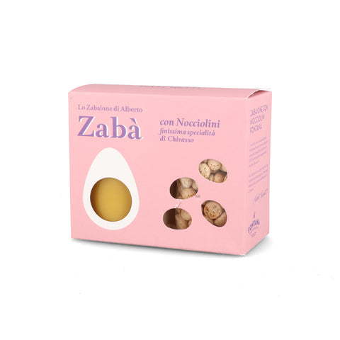 Zaba Traditional Italian Zabaione with Marsala & Nocciolini, 190g