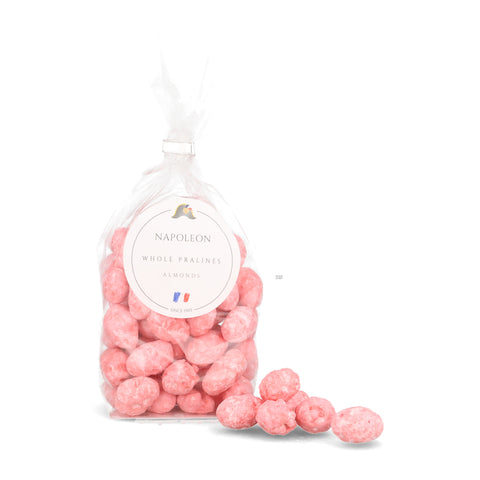 Whole Pink Pralines 15% Almonds, 500g